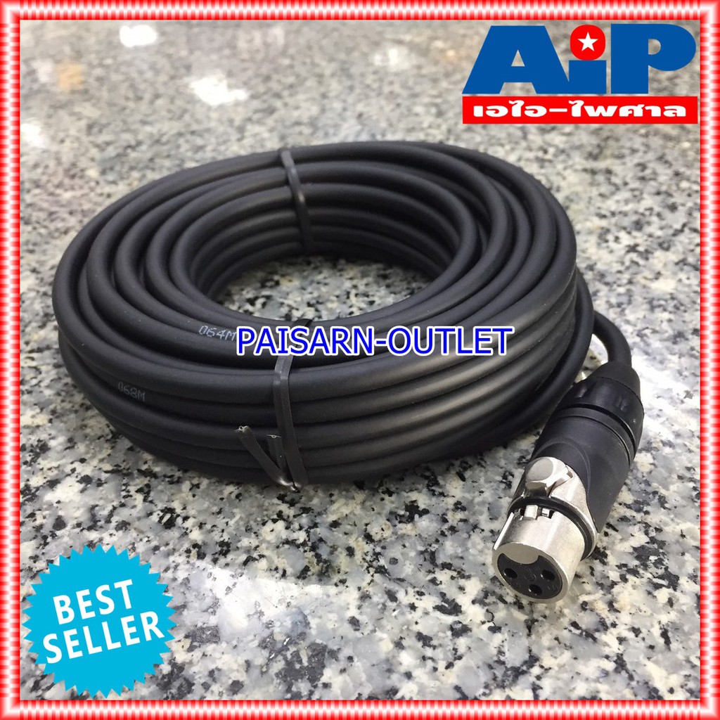 10เมตร AMPHENOL สาย XLRผู้-เมีย 10M CA03-04-C-010 สาย cannon ผู้ ออก cannon เมีย ความยาว 10เมตร สายสัญญาณ XLR ผู้ - XLR เมีย