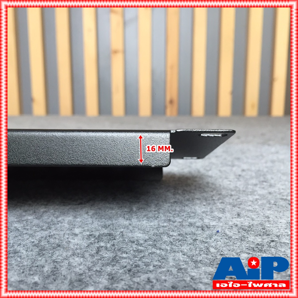 NPE XLR PANEL 2U 24ch แผ่นยึด RACK อุปกรณ์ ประกอบ แร็ค แผ่นปิดแร็ค2U แผ่นเหล็ก เอไอ-ไพศาล