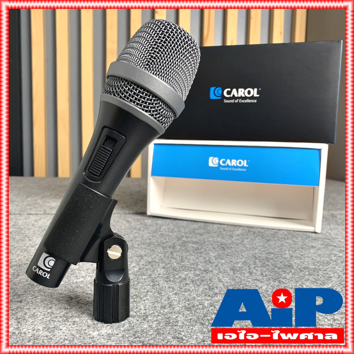 แถมสาย4.5เมตร Carol PS-1 ไมค์พร้อมสาย ไมค์สาย ไมค์ ไมโครโฟน Microphone Mic PS1 PS 1 สายไมค์ XLRหัวท้าย ไมค์ร้องเพลง