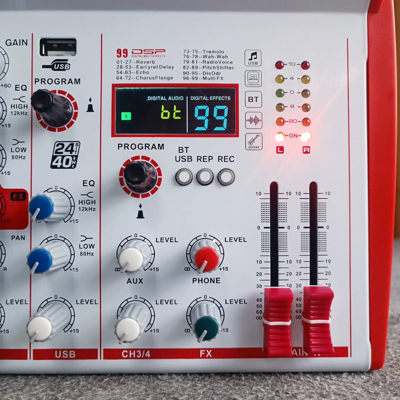 MYNPE MW-4 MIXER มิกเซอร์ 4 แชนแนล มิกซ์ เครื่องผสมสัญญาณเสียง MW4 MW 4 เอไอ-ไพศาล