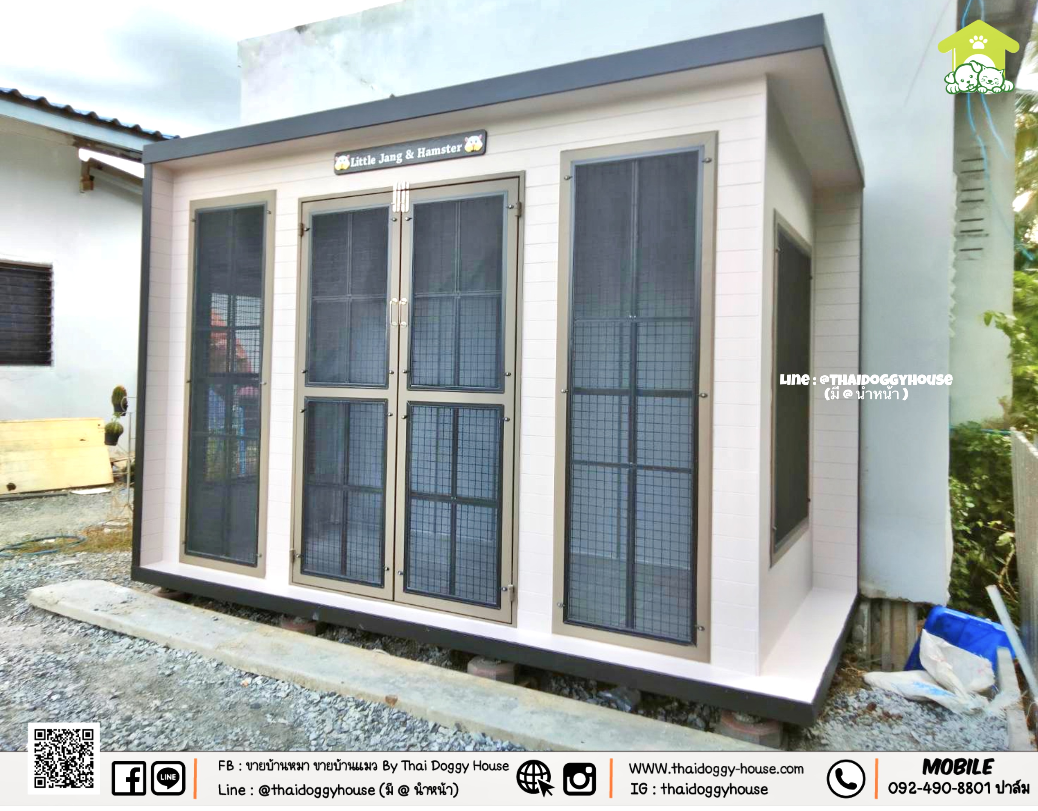 🏡 บ้านหมา บ้านแมว " 𝐁𝐎𝐗 𝐒𝐓𝐘𝐋𝐄 𝐁𝐘 𝐓𝐇𝐀𝐈 𝐃𝐎𝐆𝐆𝐘 𝐇𝐎𝐔𝐒𝐄