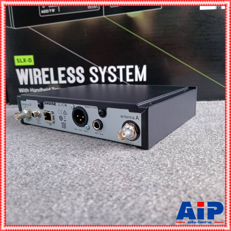 SHURE SLXD24A/b87-M55 ไมค์ลอย1ตัว +++ ไมโครโฟนไร้สายแบบไมค์เดียว ดไมโครโฟนไร้สาย ไมค์ลอย SLXD 24A/b87 M55 SLXD24A/b87M55 เอไอ-ไพศาล