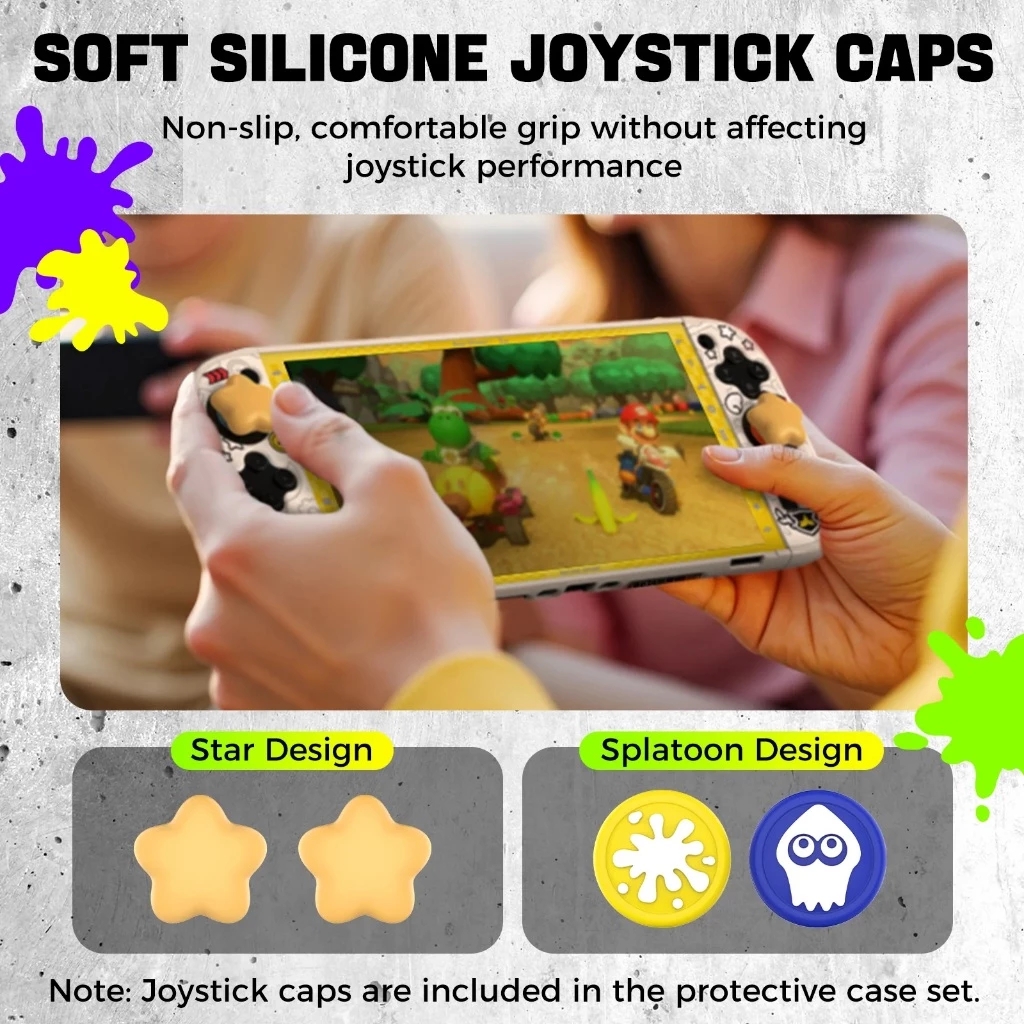 IINE: Nintendo Switch 2 Protective Case - Motorsport/Splatoon