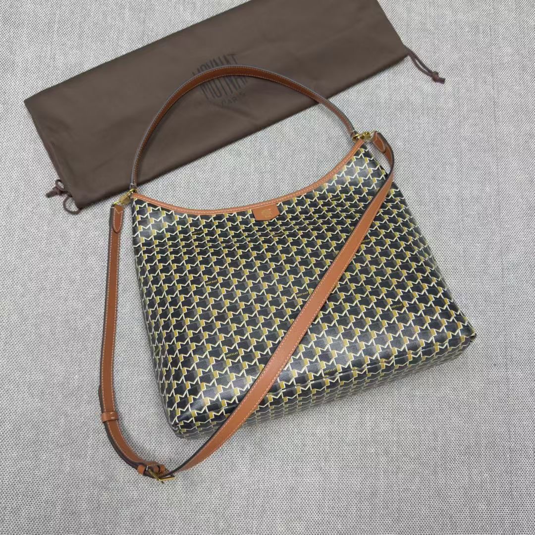 กระเป๋าแคนวาส Moynat Hobo Bag the House’s signature monogram canvas สินค้าใหม่ ของแท้