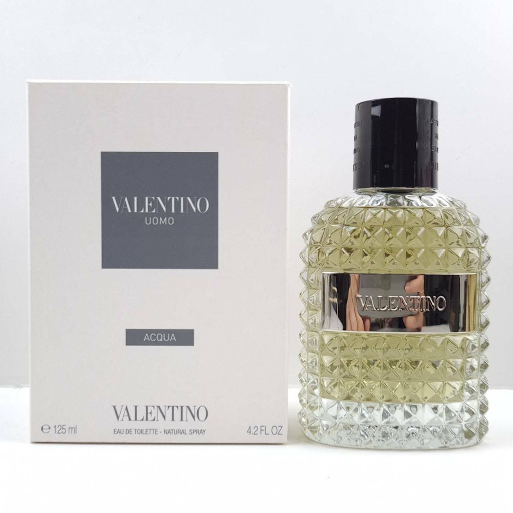 น้ำหอมของแท้ 100% VALENTINO UOMO Acqua EDT 125ml Tester