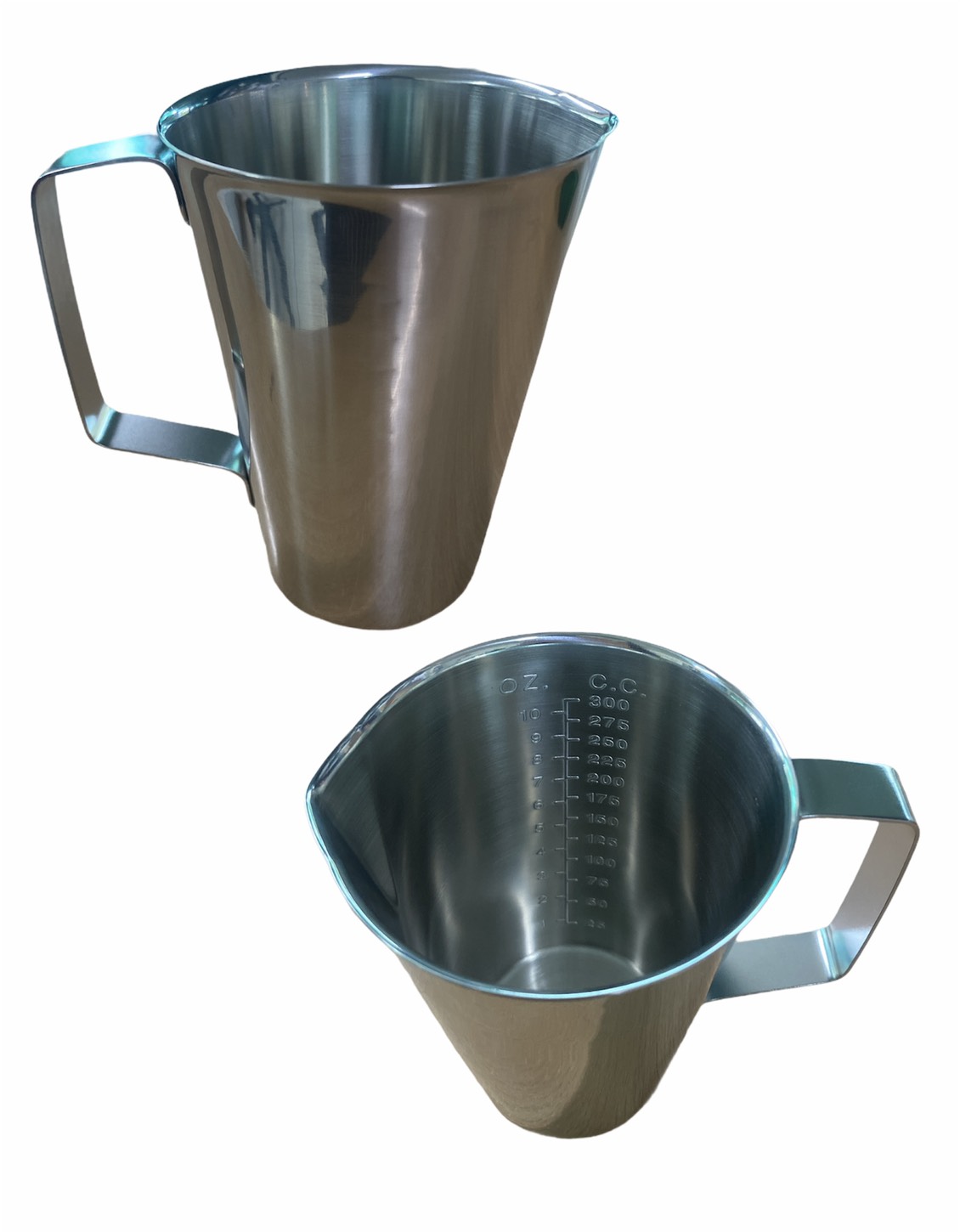 Jug,Stainless (บีกเกอร์แสตนเลส มีหูจับ) ขนาด500 มล, 1000 มล,2000 มล,3000 มล, 5000 มล