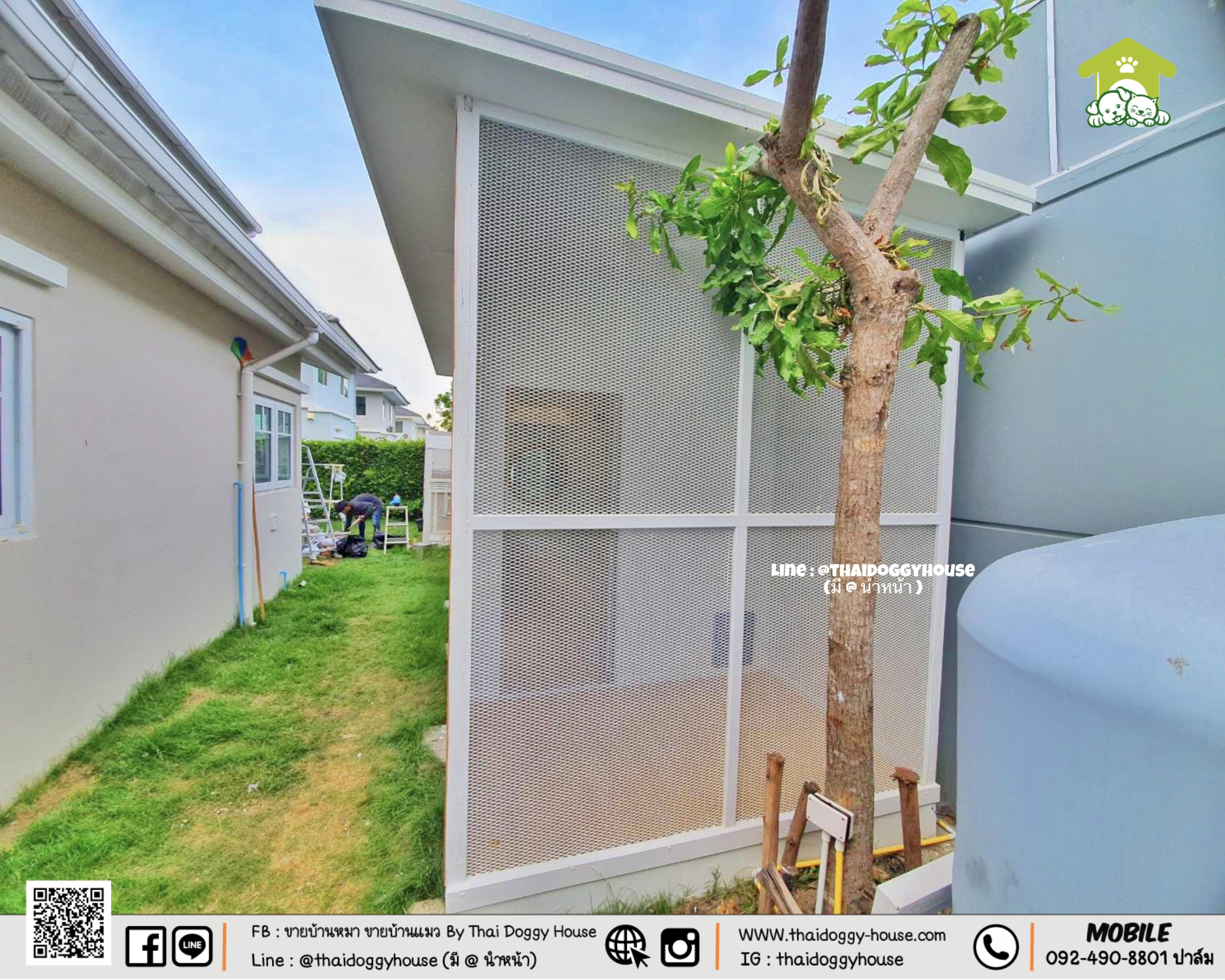 𝑴𝑼𝑱𝑰 𝑺𝑻𝒀𝑳𝑬 𝑪𝑨𝑻 𝑯𝑶𝑼𝑺𝑬 บ้านน้องแมว หลังใหญ่