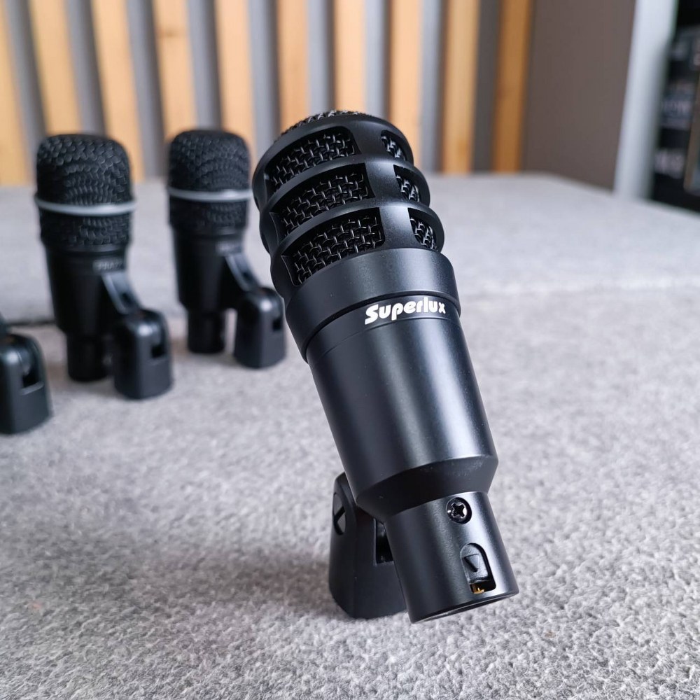 SUPERLUX DRK-A5 ไมค์กลอง5ชิ้น ไมค์กลอง ไมโครโฟนเครื่องดนตรี DRK A5 ซุปเปอร์ลักซ์ DRKA5 เอไอ-ไพศาล