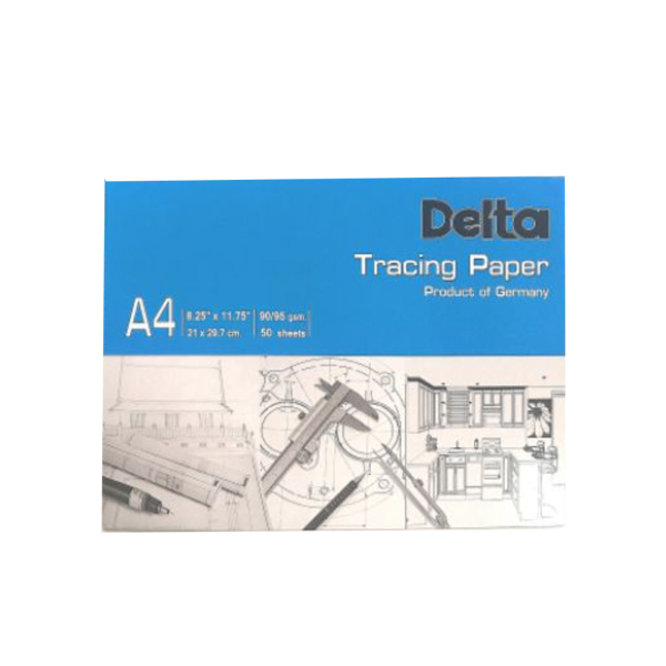 กระดาษไข DELTA A4 (50)