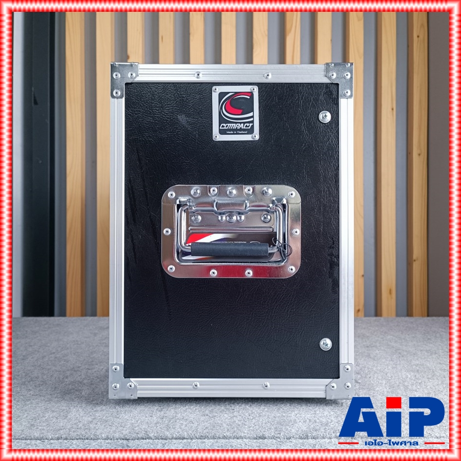 สีดำ RACK BL-8 สีดำ เปลือยหน้า-หลัง ลึก11นิ้ว แร็คใส่เครื่องเสียง COMPACT ไม่มีฝาปิด คอมแพ็ค BL 8 BL8 เอไอ-ไพศาล