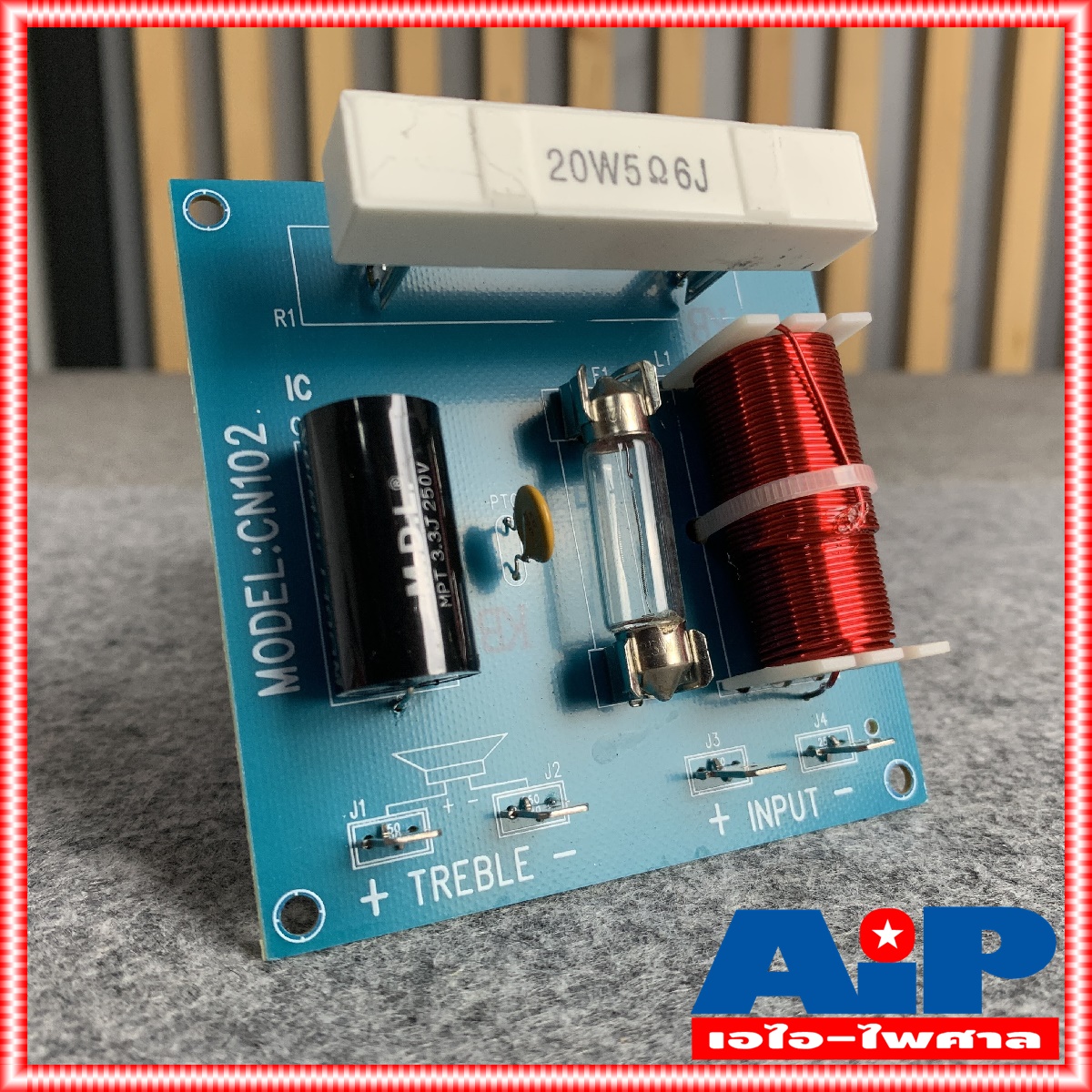 1อัน NTS CN102 2KHZ NETWORK เน็ตเวิร์คลำโพง CN 102 เน็ตเวิร์ค เน็ตเวิร์คเสียงแหลม ตัวกรองแหลม CN-102