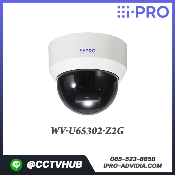 กล้อง I-Pro U-series รุ่น WV-U65302-Z2G 2MP(1080p) Outdoor PTZ Network Camera with x21 Optical Zoom Lens