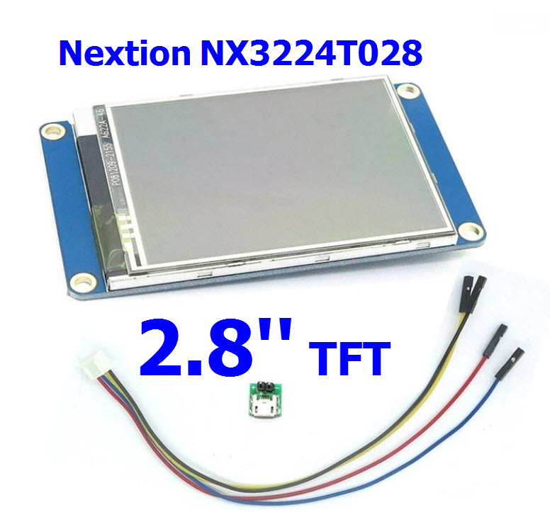 Nextion NX3224T028 - Generic 2.8'' TFT Intelligent LCD Touch Display