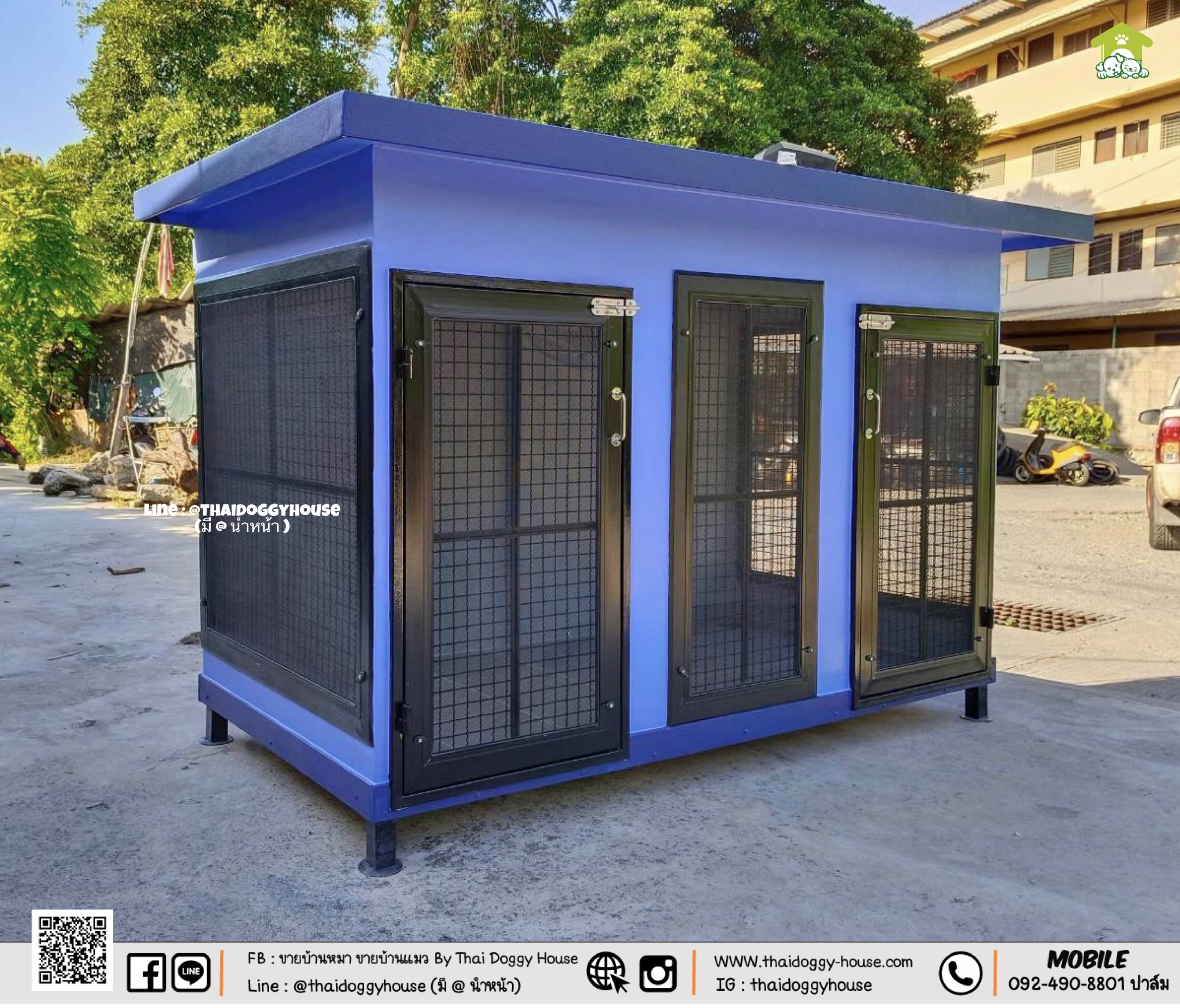 บ้านหมา บ้านแมว " 𝐁𝐎𝐗 𝐒𝐓𝐘𝐋𝐄 𝐁𝐘 𝐓𝐇𝐀𝐈 𝐃𝐎𝐆𝐆𝐘 𝐇𝐎𝐔𝐒𝐄 "