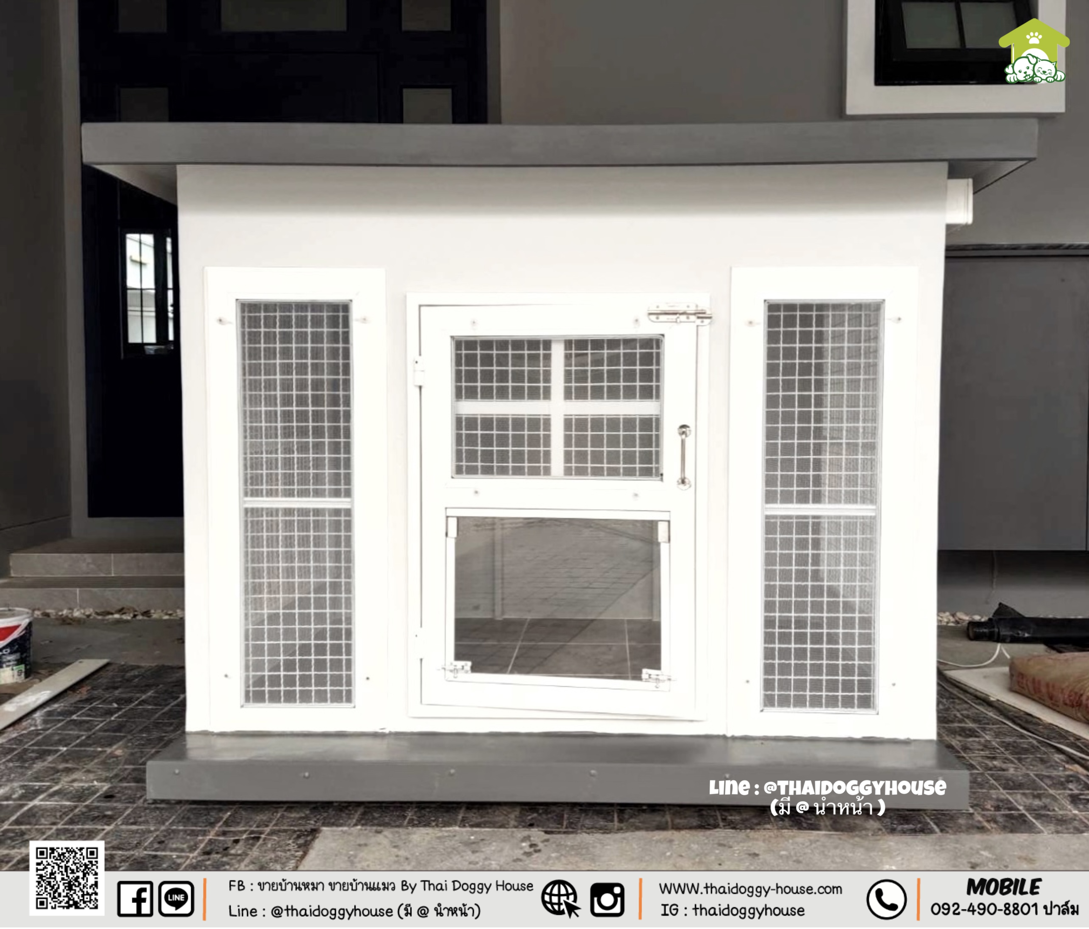บ้านหมา บ้านแมว " 𝐁𝐎𝐗 𝐒𝐓𝐘𝐋𝐄 𝐁𝐘 𝐓𝐇𝐀𝐈 𝐃𝐎𝐆𝐆𝐘 𝐇𝐎𝐔𝐒𝐄 "