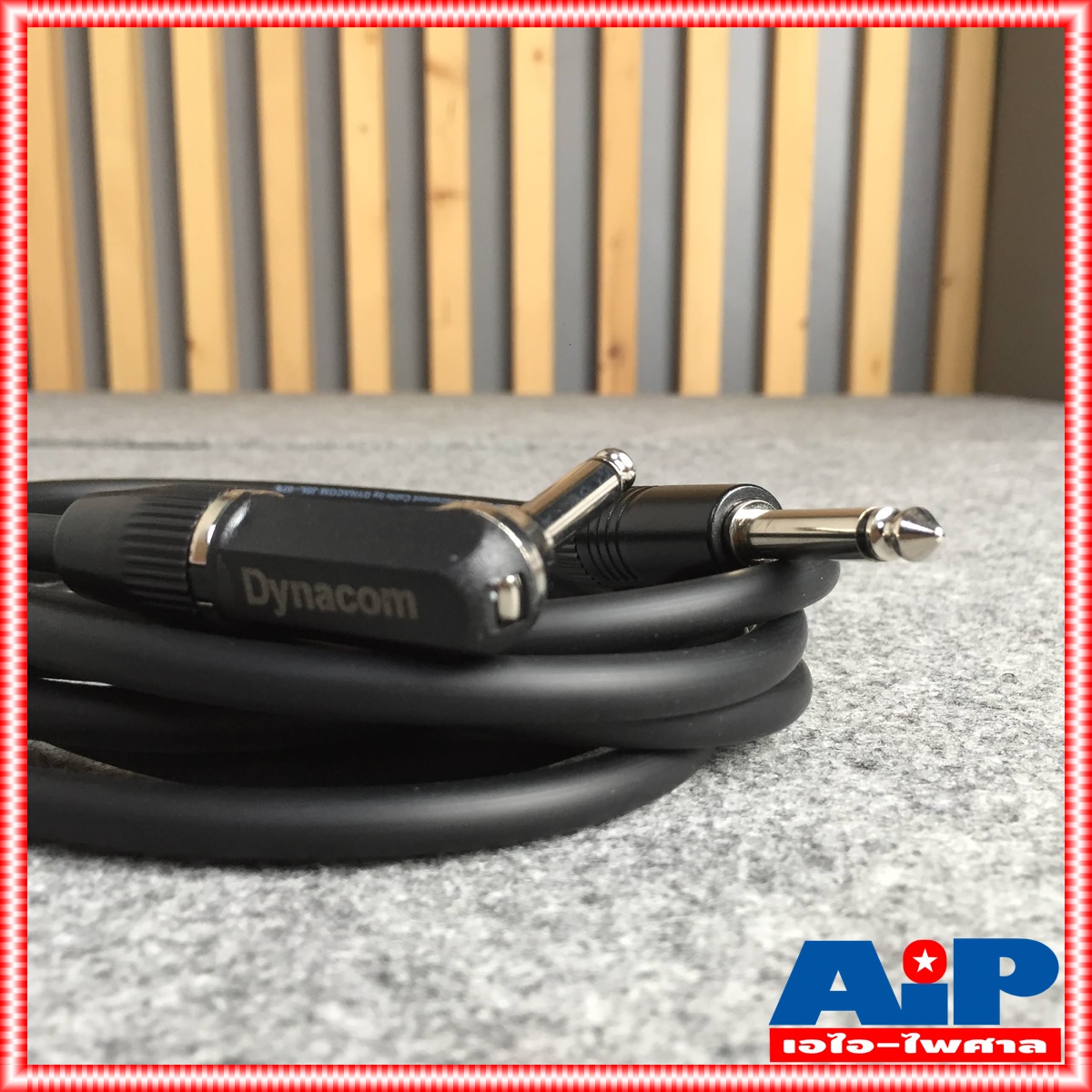 สายสัญญาณกีต้าร์ JSL079 หัวตรง+งอ 3เมตร DYNACOM สายชีลด์กีต้าร์ ROCK JSL079 เข้าหัว เข้าหัวโฟน PHONE MONO 1/4 อย่างดี