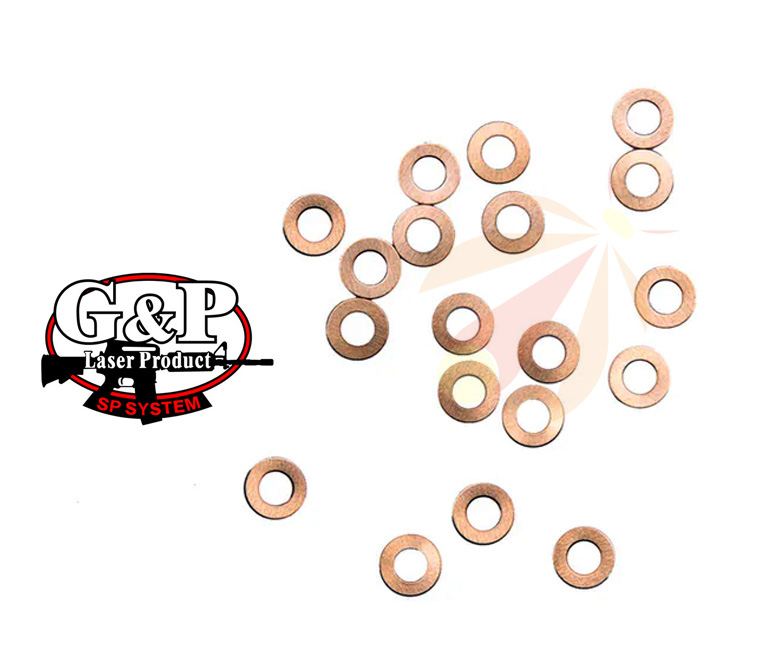 G&P Bevel Gear Copper Shim Set 0.2MM. [SP016]