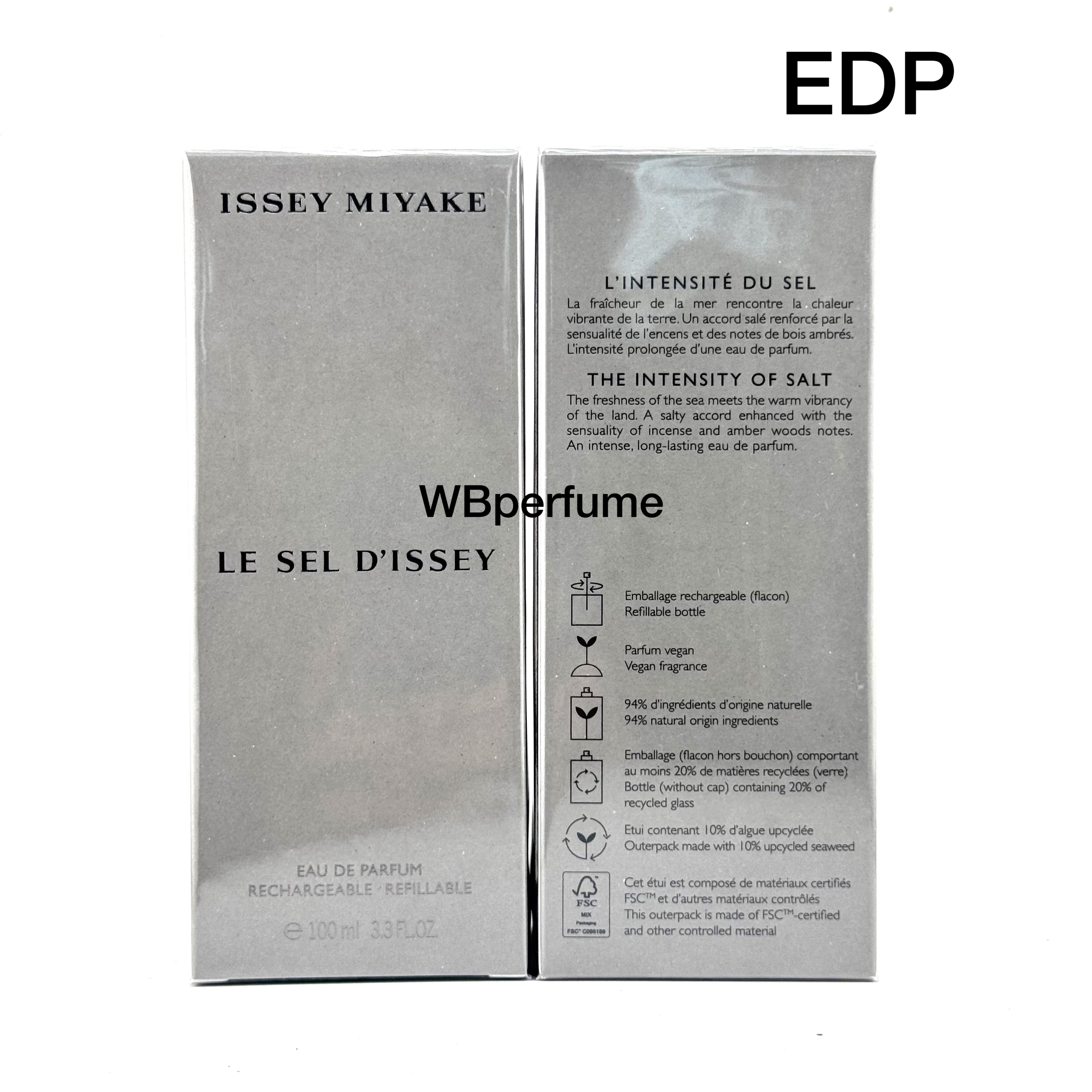 ￼EDP น้ำหอม Issey Miyake Le Sel D'Issey Eau de Parfum 100ml