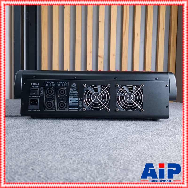 NTS TOP2-1250 POWERMIXER เอฟเฟคแท้ เพาเวอร์มิกเซอร์ มิกซ์NTS เครื่องเสียง เครื่องผสมสัญญาณเสียง เครื่องปรับแต่งเสียง MIX TOP2 1250 TOP21250 เอไอ-ไพศาล