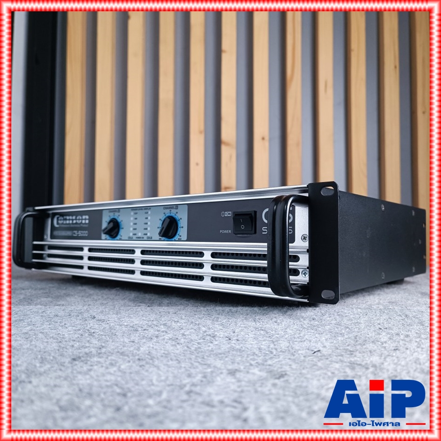 COMSON CS-5000 poweramp พาวเวอร์แอมป์ แอมป์ขยาย PA มีครอสในตัว แบบหม้อแปลง กำลังขยาย 420 วัตต์ CS 5000 CS5000 เอไอ-ไพศาล