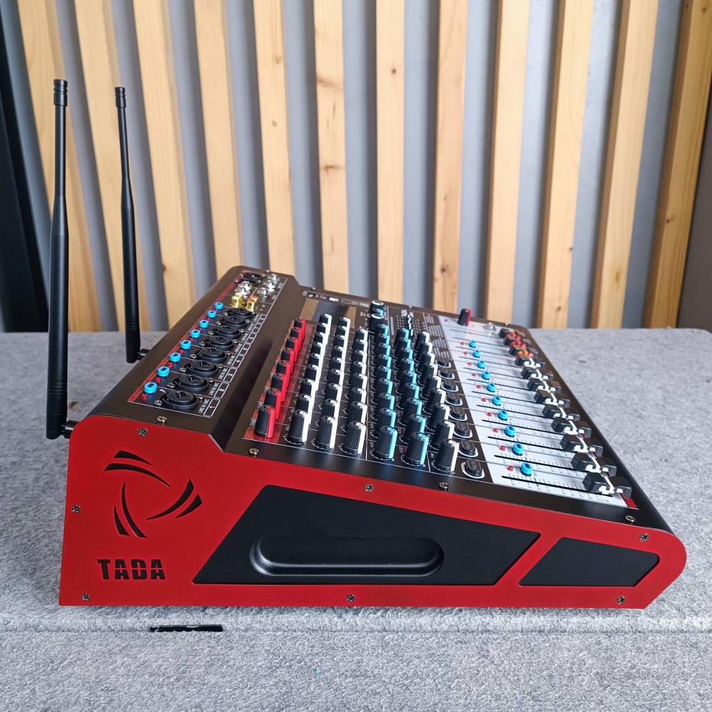 TADA SPIRIT-8 POWERMIXER พร้อม ไมค์ลอย2ตัว 350 watt EFX USB บลูทูส ธาดา มิกเซอร์อนาล็อก SPIRIT 8 SPIRIT8 เอไอ-ไพศาล