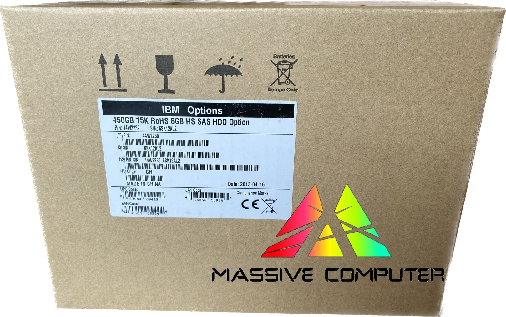 44W2239 IBM 450GB 15K 6Gbps SAS 3.5" Hot-Swap HDD ราคา ขาย ราคาถูก จำหน่าย