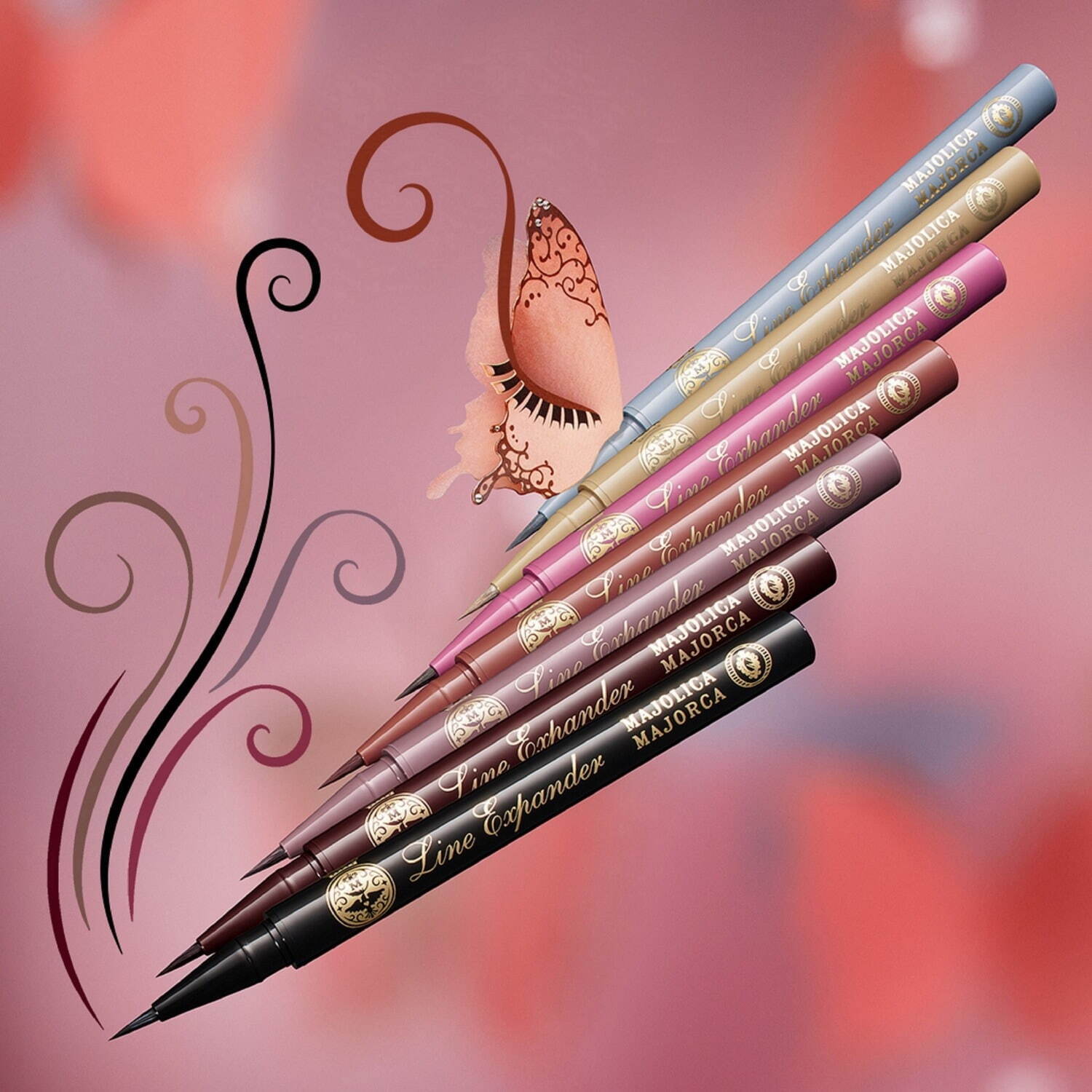 ✈️Majolica Majorca Gel Liquid Liner Eyeliner อายไลน์เนอร์ ทนมาก ไม่แพนด้า เส้นสวยกริบไม่เลอะใต้ตา เช้าถึงดึกค่ะ