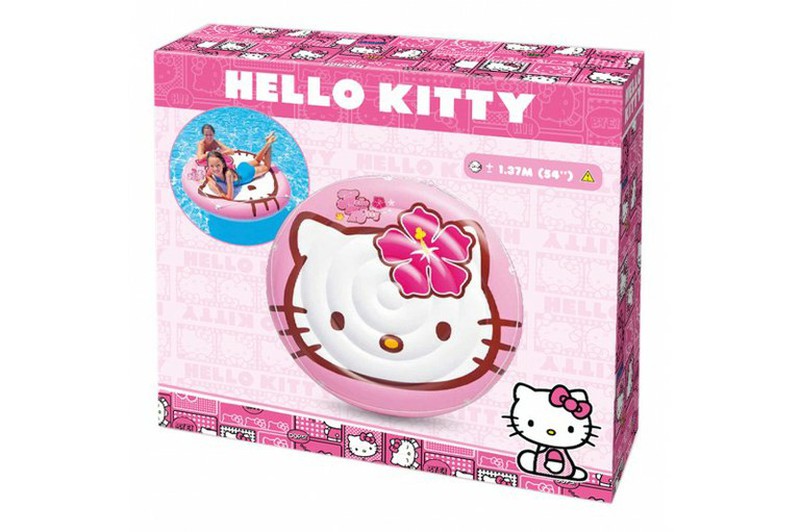 56513 แพที่นอนลายคิตตี้เป่าลม INTEX ลิขสิทธิ์ถูกต้อง