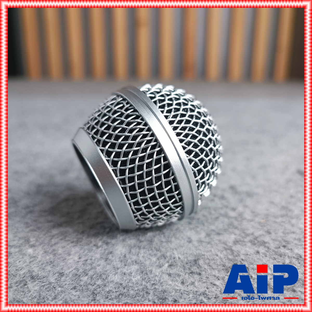 ตระกร้อไมค์ SM-58 ( NTS B.48 ) ตะกร้อ หัวไมค์ SM58 ตระกร้อไมค์ SM-58 ( NTS B48 ) SM 58 เอไอ-ไพศาล