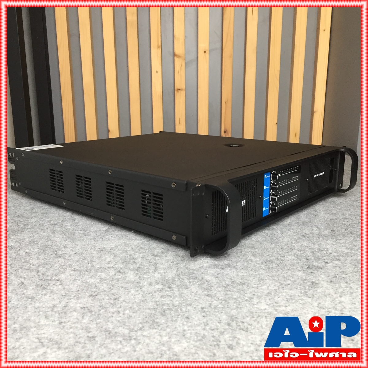 MICROTECH MT4-1500D poweramp 4CH เพาเวอร์แอมป์ กำลังวัตต์ 1500W ที่ 8โอห์ม / 2430W ที่ 4โอห์ม MT 4 1500D MT4 1500D MICRO TECH +++ เอไอ-ไพศาล