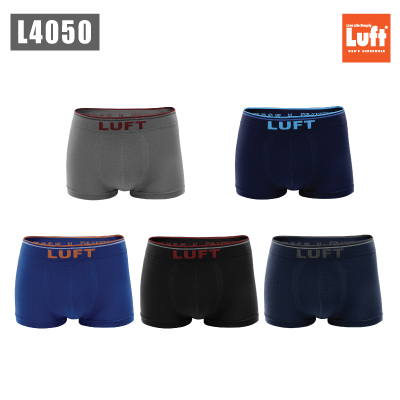 LUFT กางเกงในชายขาสั้น ลุฟท์ ไร้ตะเข็บ รุ่น L4050 (10 ตัว)