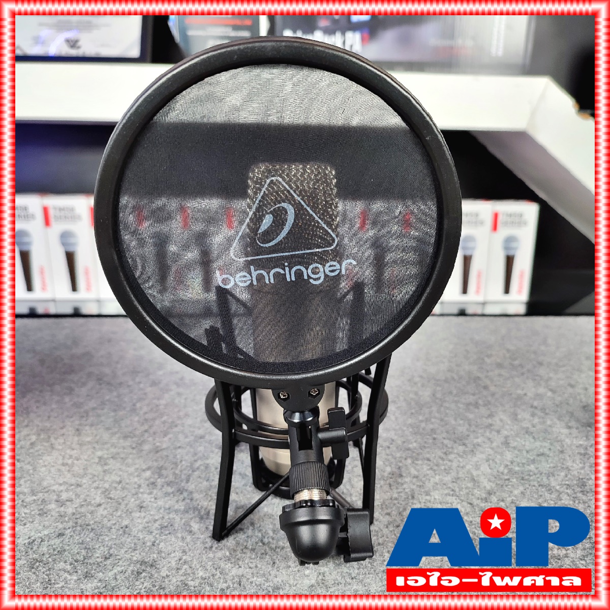 BERINGER TM-1 ไมค์สตูดิโอ ไมค์โครโฟนสตูดิโอ ไมโครโฟนคอนเด็นเซอร์ ไมค์สตูดิโอBERINGER TM 1 TM1 เอไอ-ไพศาล
