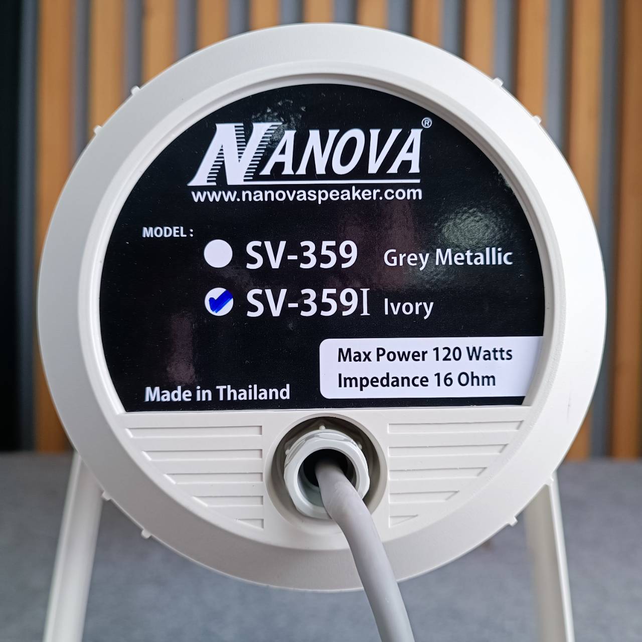 *ส่งกล่องละ1ปาก* NANOVA SV-359I สีงา ปากฮอร์น15นิ้ว พร้อมยูนิต ปากฮอร์น พร้อมยูนิต ลำโพงฮอร์น ปากฮอร์น+ยูนิต รุ่น SV 359I SV359I เอไอ- ไพศาล