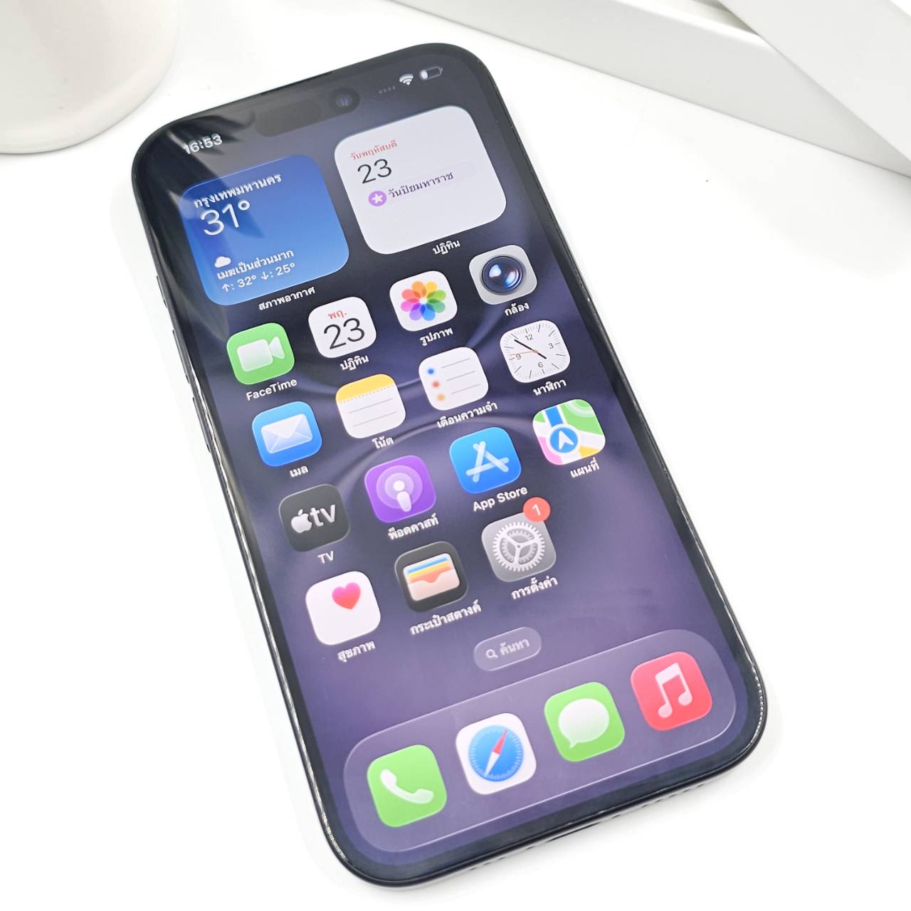 🎀🎊 iPhone 16 128GB Black🎀🎊💓🥳อย่าพลาด i16 สภาพดี ครบกล่องแท้ มีปกศ. ราคาสุดคุ้ม 🥳