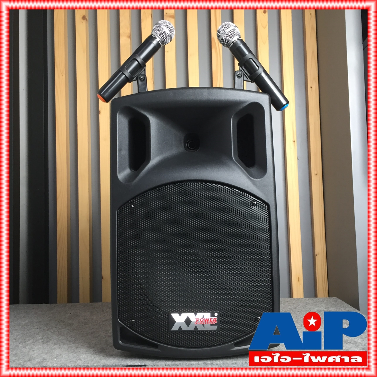 XXL SL-12V-BT ตู้ลำโพงมีขยาย ไมค์ลอย 2ตัว บูลทูส ตู้ลำโพง12นิ้ว ตู้ลำโพงXXL SL12V SL 12VBT ตู้ลำโพงมีขยาย ตู้ลำโพงพร้อมบูลทูส ตู้XXL