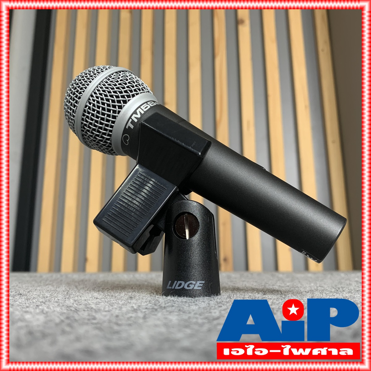 คอสวมไมค์แบบหนีบ YM-335 คอไมโครโฟน คอจับไมค์ คอสวมไมค์ หัวจับไมค์ LIDGE YM335 YM 335 เอไอ-ไพศาล