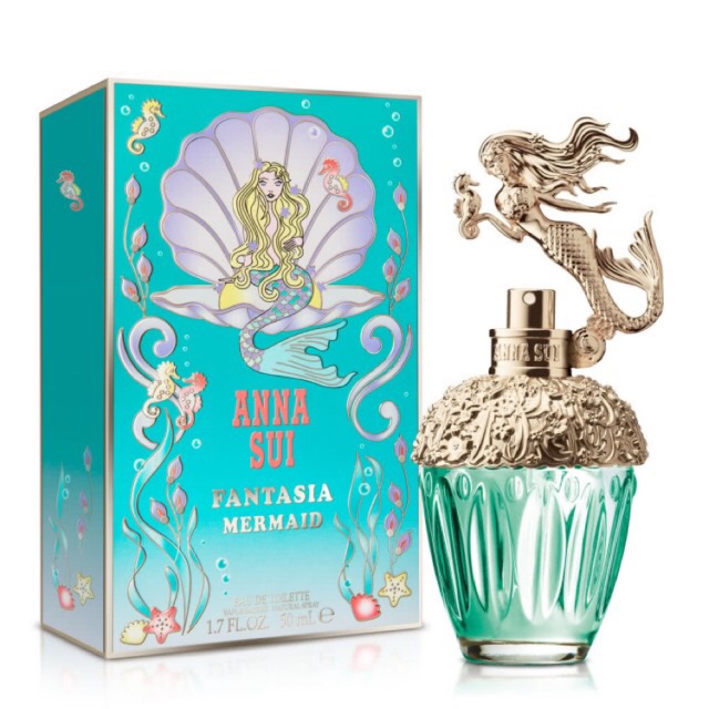 น้ำหอมแท้100% ANNA SUI น้ำหอม Fantasia Mermaid Eau De Toilette ปริมาณ 75 มล.