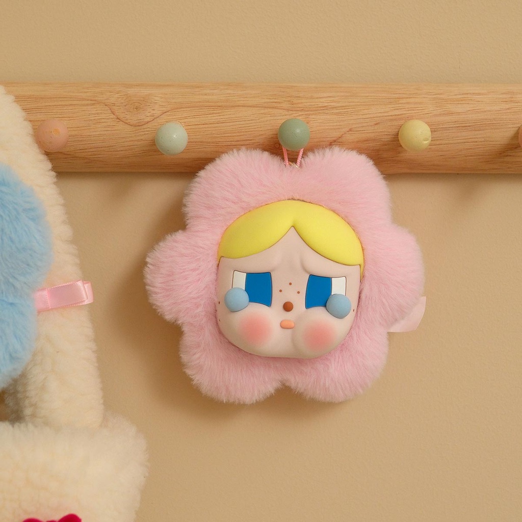 POP MART CRYBABY Sad Club Series-Silicone Plush Earphone Bag