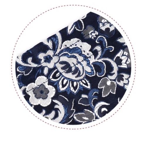 ถุงผ้าใส่ของขวัญ ของชำร่วย ของที่ระลึก งานแต่งงาน ขนาด 10*14 cm ผ้าลินินปักลาย ดอกไม้ มังกรทอง 264753