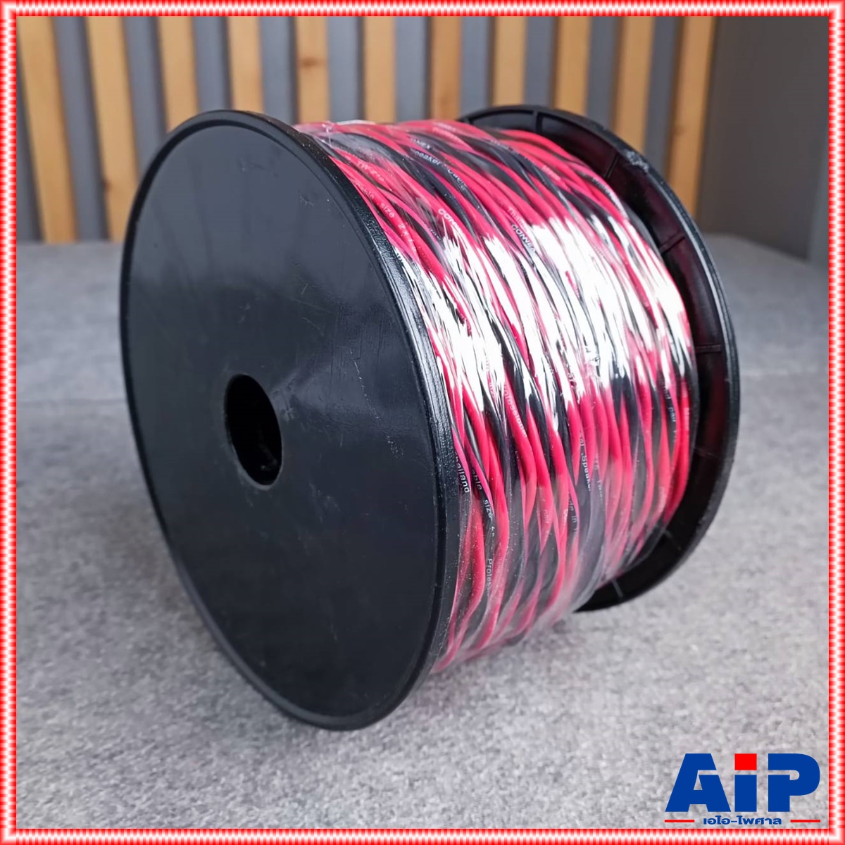 CONNEX TW-215 สายลำโพงเกลียว2x1.5mm 100เมตร สายลำโพง สายลำโพงดำแดง สายลำโพงเกลียวดำแดง สายลำโพง1.5mm TW 215 เอไอ-ไพศาล
