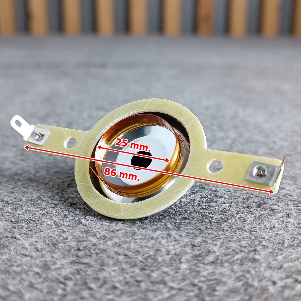 วอยซ์แหลมจานไทเทเนียมฟ้า VOICE วอยซ์ เสียงแหลม รถยนต์ วอยซ์ลำโพง แหลมจาน รุ่นพิเศษ ไทเทเนียม แท้ สีฟ้า ความต้านทาน 4 โอห์ม เอไอ-ไพศาล