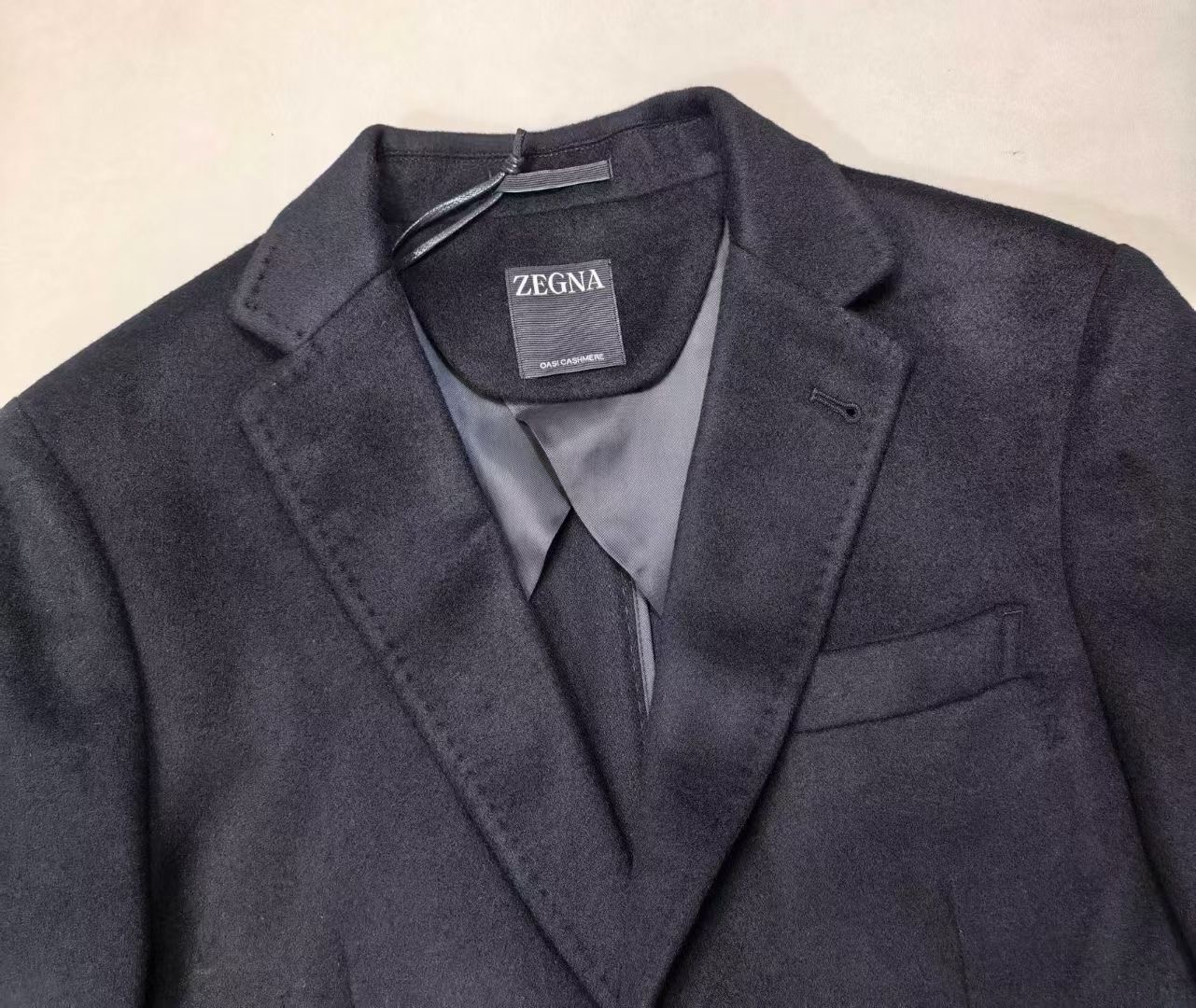 เสื้อแจ๊กเก็ตสูท Zegna BLACK OASI CASHMERE JACKET สินค้าใหม่ ของแท้