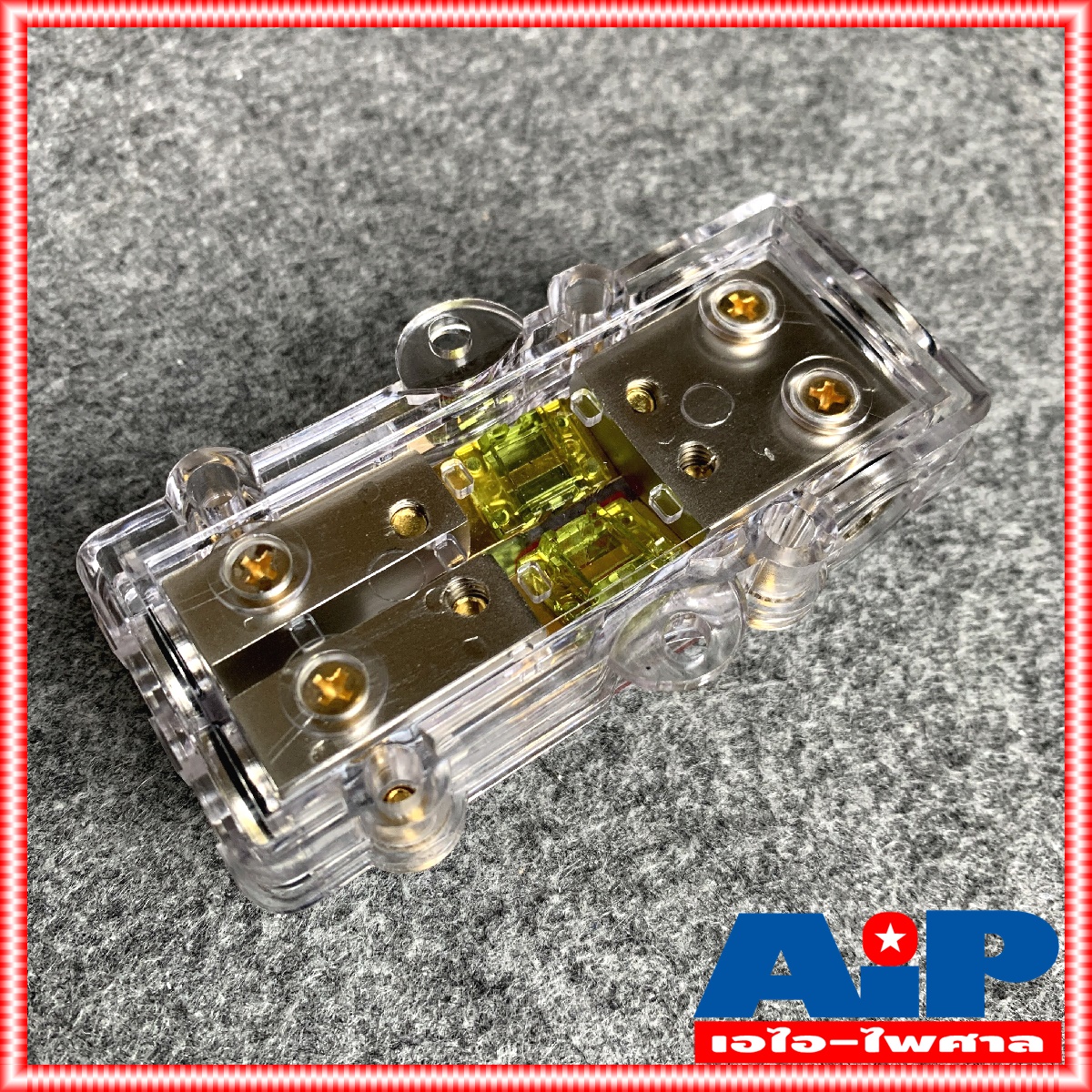 1อัน Proplus กระบอกฟิวส์รถยนต์แบบก้ามปู เข้า 1 ออก 2 KF-15 PROPLUS KF 15 กระบอกฟิวส์รถยนต์2ทาง ฟิวส์รถยนต์ PRO PLUS กระบอกฟิวส์ KF15