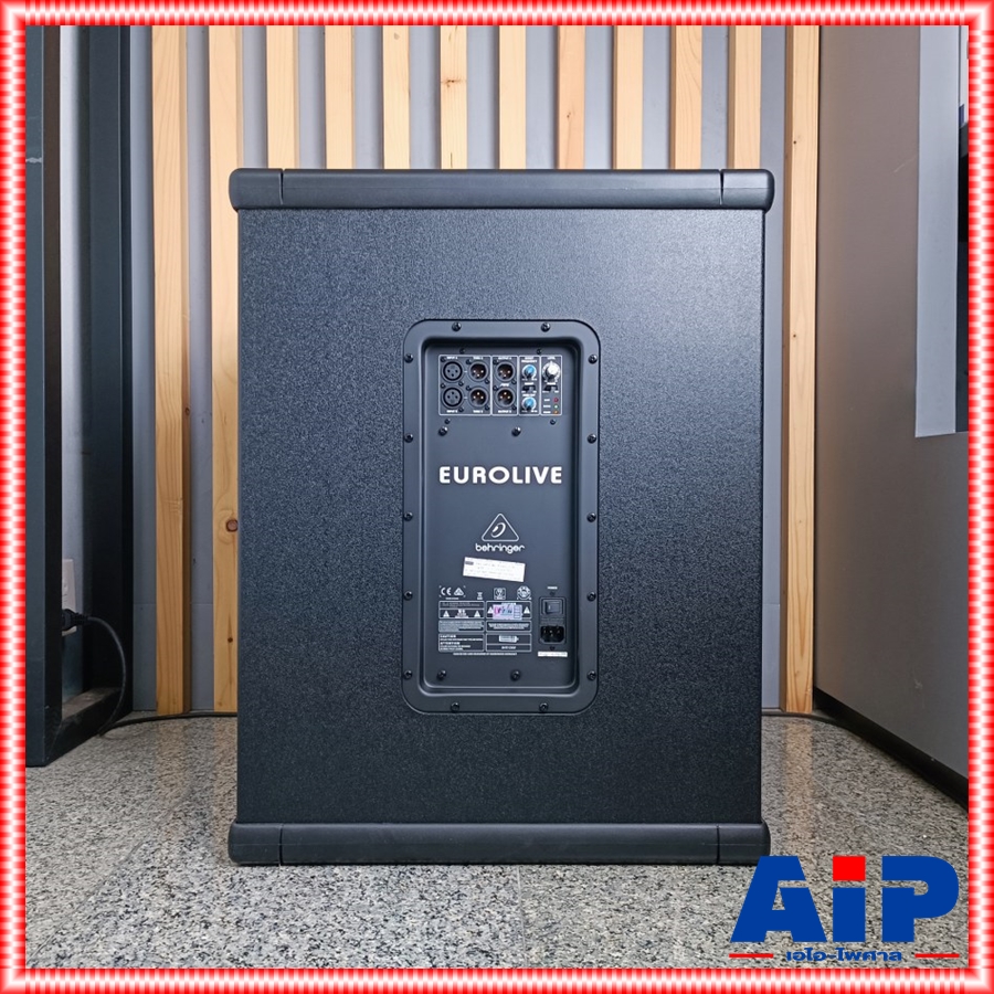BEHRINGER B-1800XP Active PA Subwoofer ขนาด 18 นิ้ว ลำโพงซับเบส มีแอมป์ในตัว กำลังขับ 3000 วัตต์ B 1800 XP B1800XP +++ เอไอ-ไพศาล