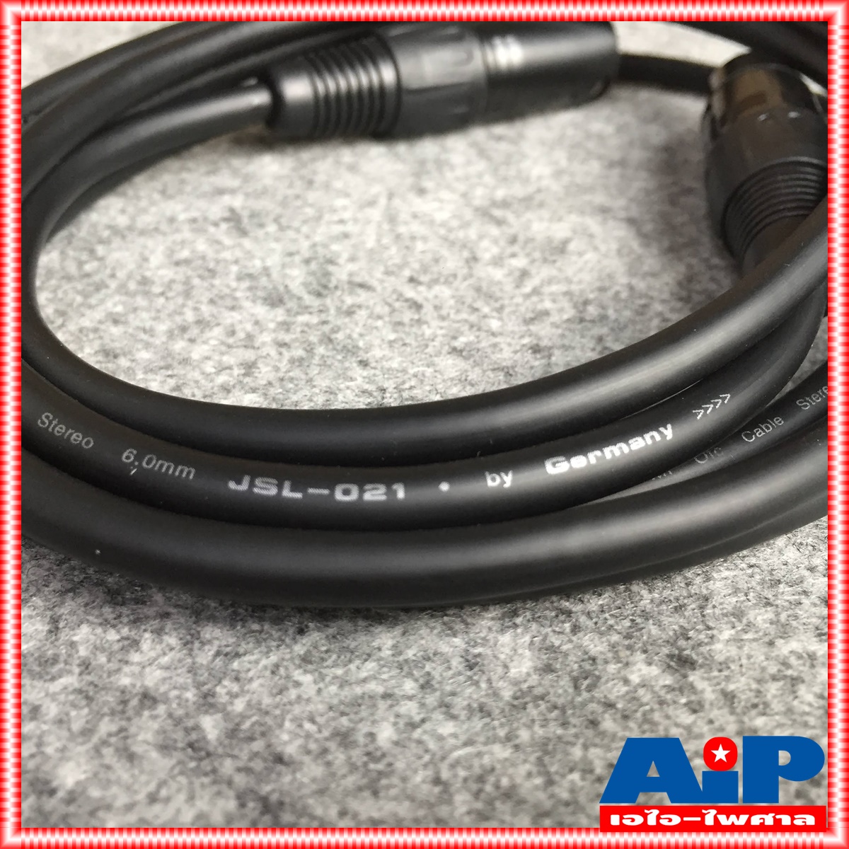 2เมตร สาย XLR ตัวผู้ - XLR ตัวเมีย J021 dynacom สายสัญญาณ ไดนาคอม CANNON ตัวผู้ - CANNON ตัวเมีย สายยาว 2เมตร สาย XLR หัวท้าย