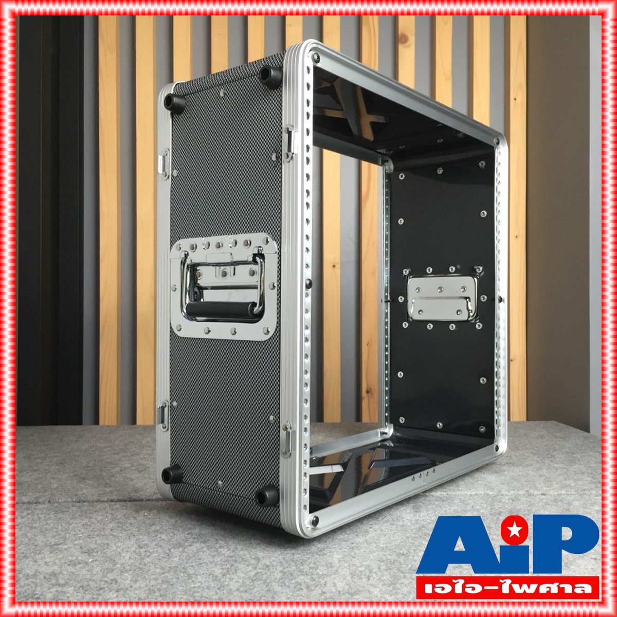 NPE ABS10US KEVLAR เคฟล่า ลึก9นิ้ว RACK ABS 10U 9นิ้ว แร็คเครื่องเสียง ...