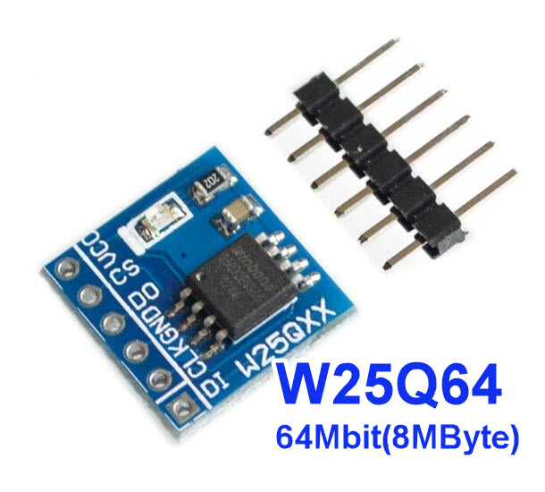 W25Q32 W25Q64 W25Q128 SPI FLASH Storage module
