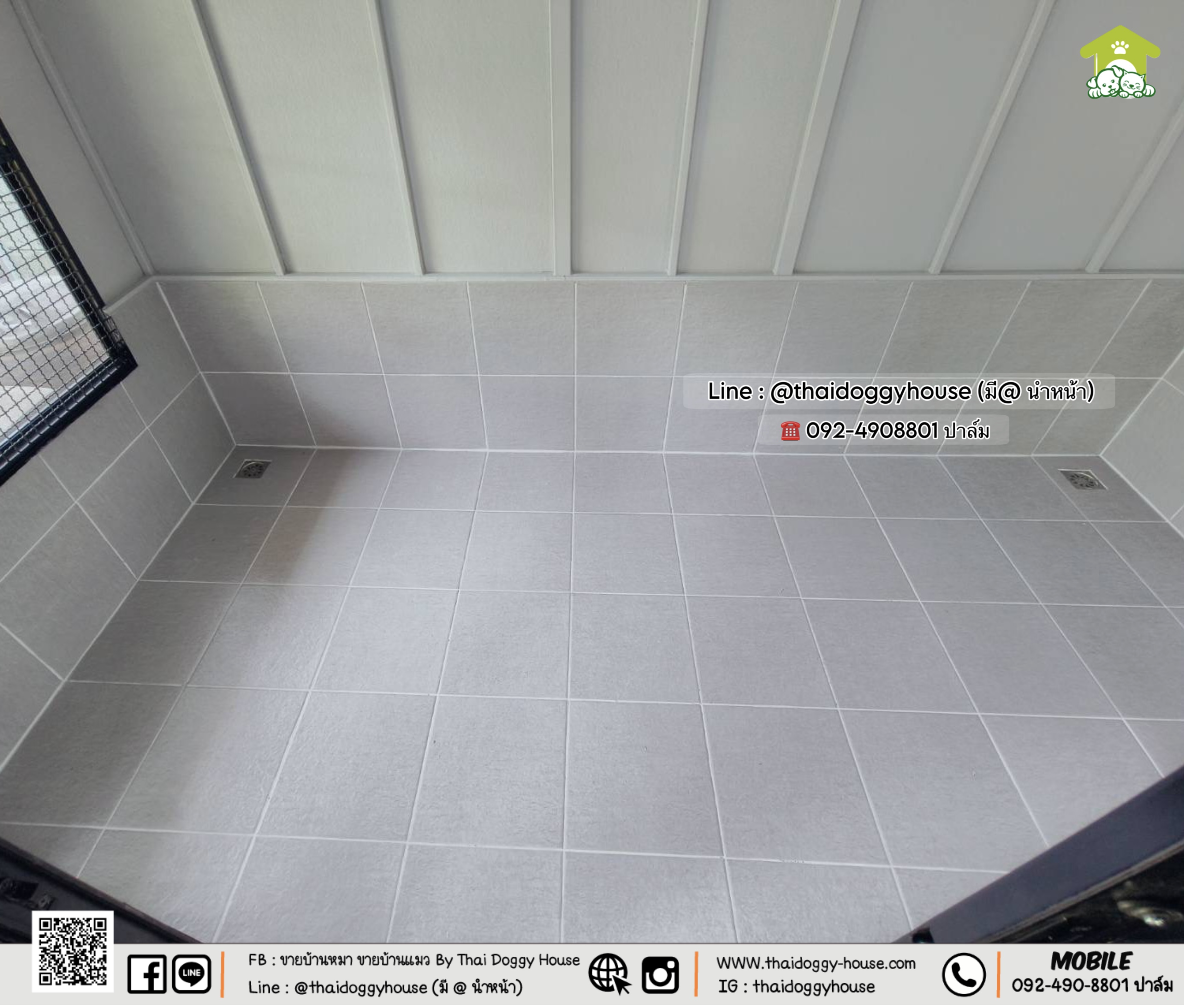 บ้านหมา บ้านแมว บ้านสัตว์เลี้ยง 𝐓𝐡𝐚𝐢 𝐝𝐨𝐠𝐠𝐲 𝐡𝐨𝐮𝐬𝐞 แบบบ้าน 𝐁𝐎𝐗 𝐒𝐓𝐘𝐋𝐄 ✨