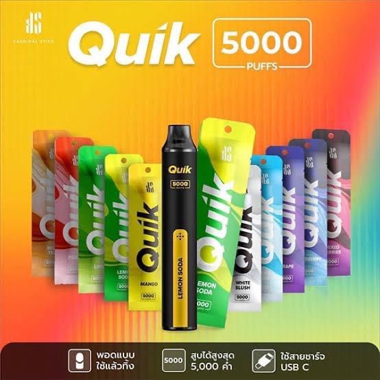 📌โปรโมชั่น พิเศษ‼️ KS QUIK 5000 puffS
