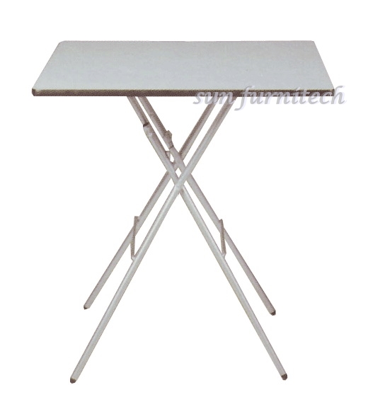 โต๊ะพับหน้าโฟเมก้า โต๊ะอเนกประสงค์ โต๊ะหน้าโฟเมก้า ขนาด 80*80 cm. VC รุ่น VC-680